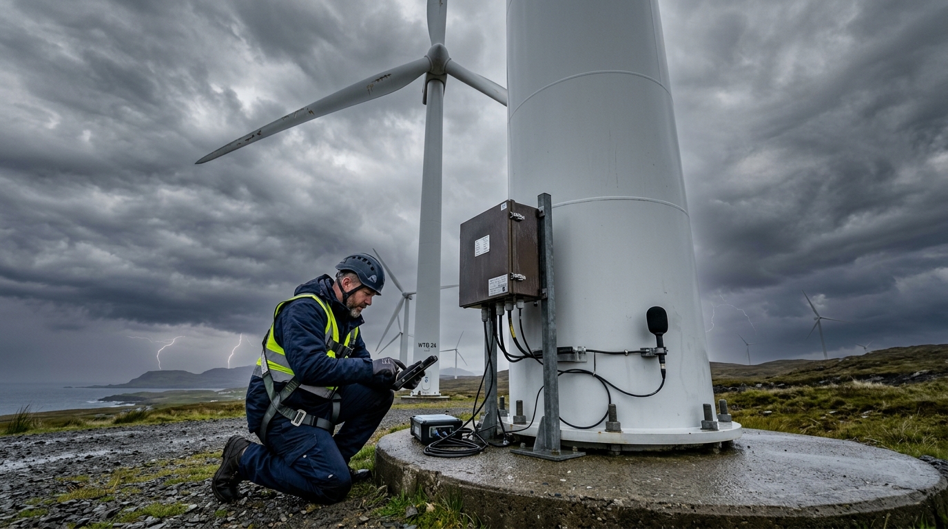 Lightning Damage Detection in Wind Turbine Blades: How Acoustic Monitoring Enables Early Intervention