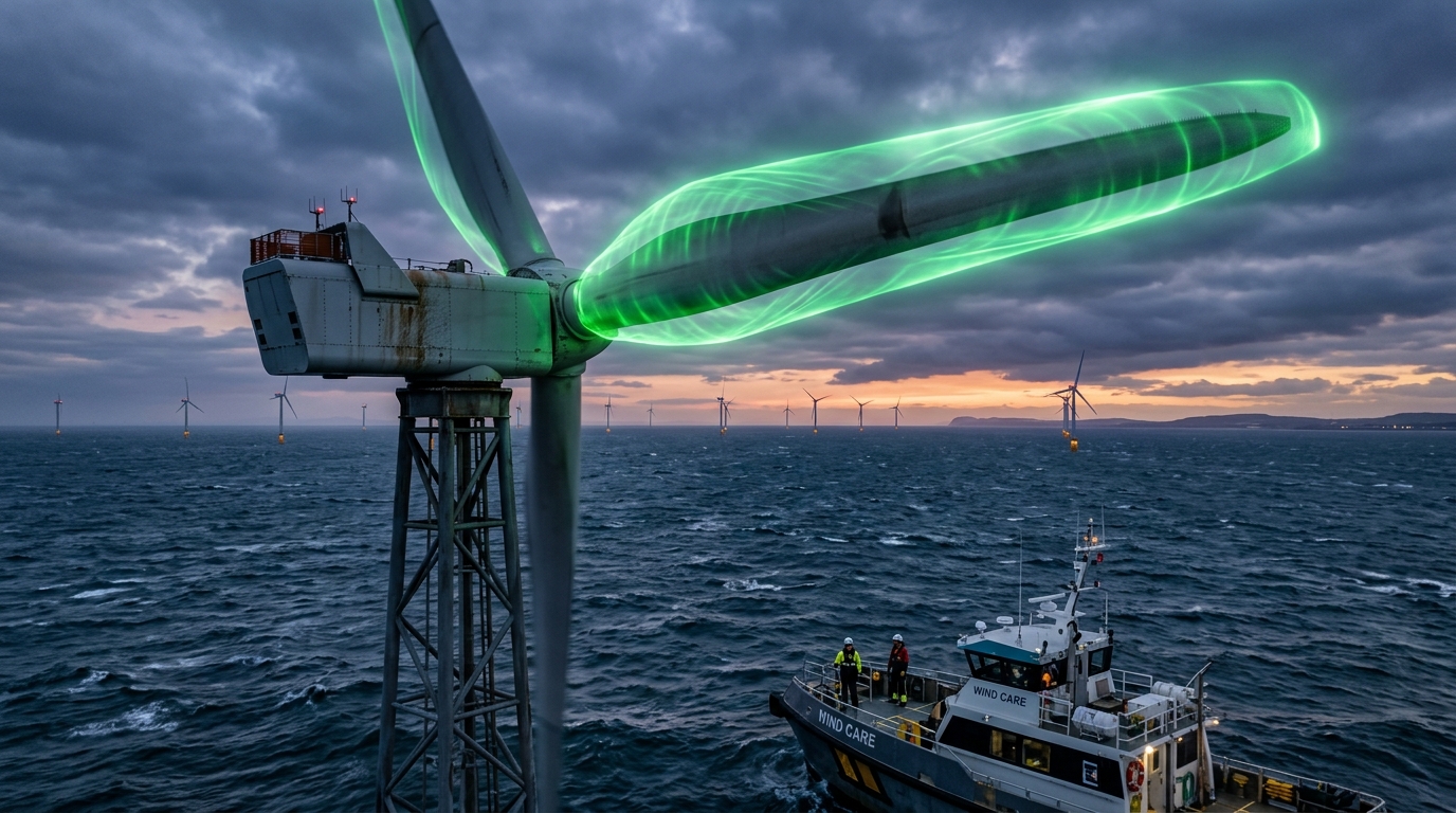 How Predictive Maintenance Impacts Wind Turbine Blade Health