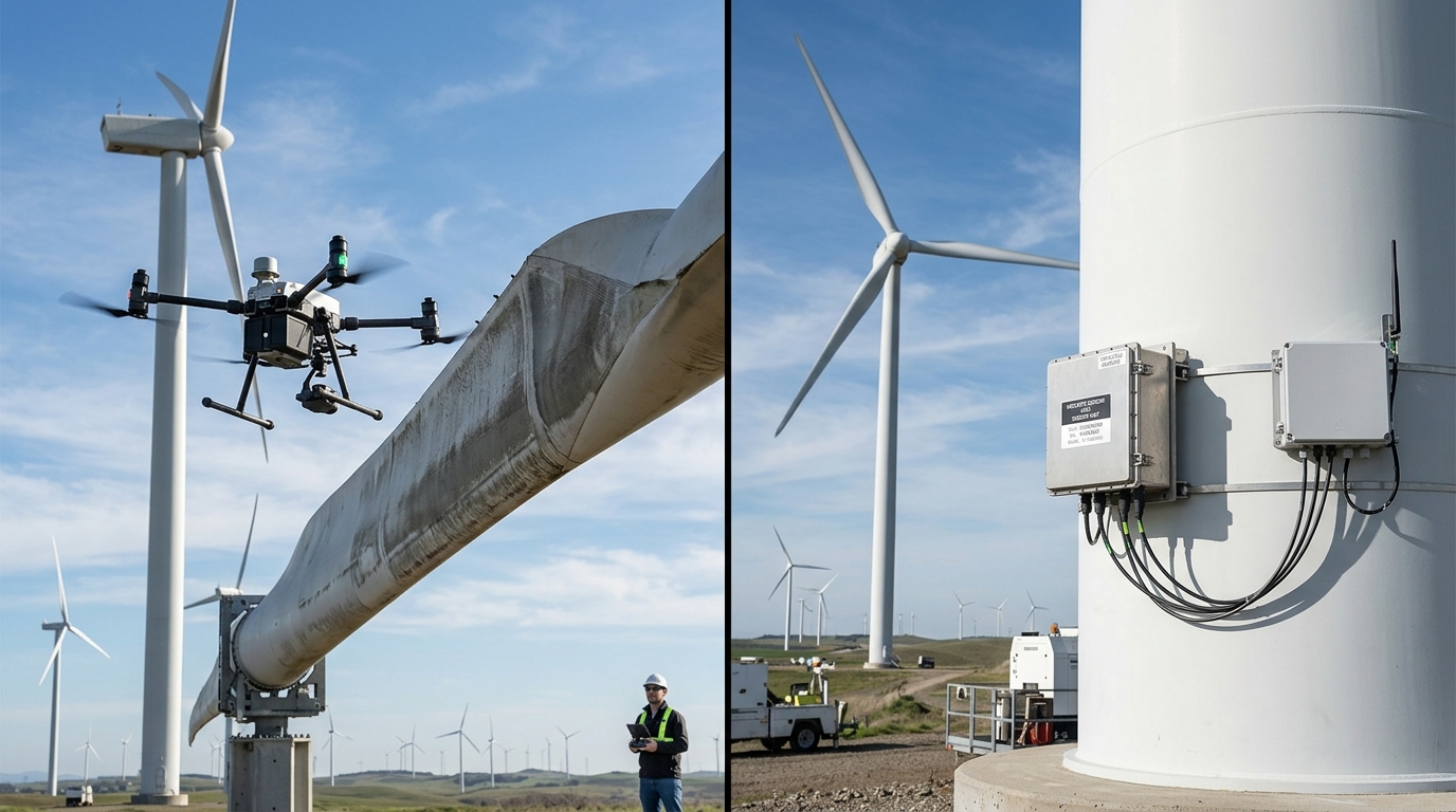 Acoustic Monitoring vs. Drone Inspection: Which Does Your Wind Farm Need?