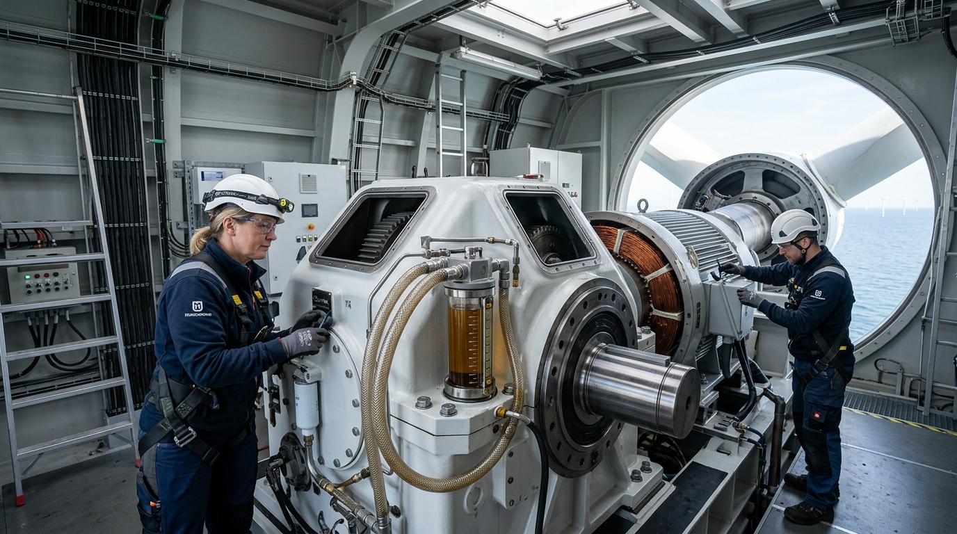How Often Does a Wind Turbine Need an Oil Change?